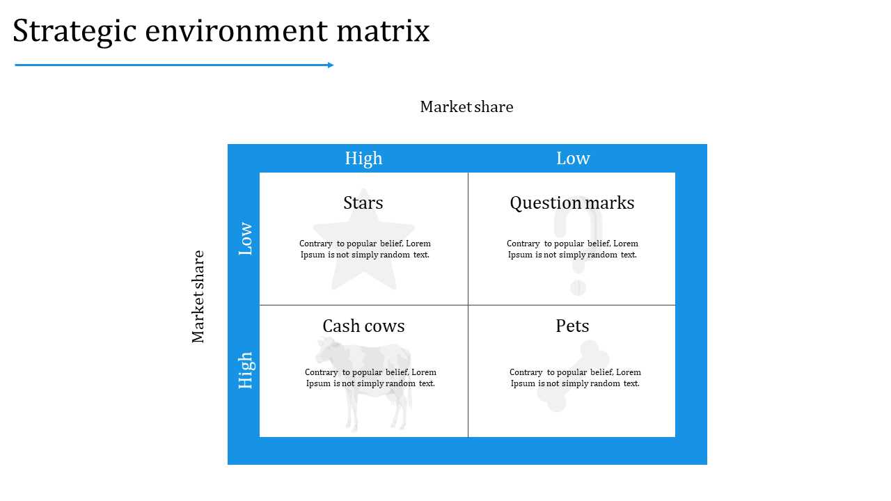 strategic environment matrix
